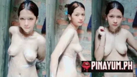 Pinay Sex Bago Ang Matinding Aksyon Sinabon Muna Nang Maigi ni Maricon