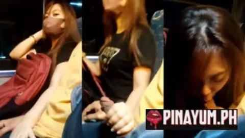 Pinay Porn Hindi na Nakapag-antay si Jas Sinubo na ang Ahas sa Bus
